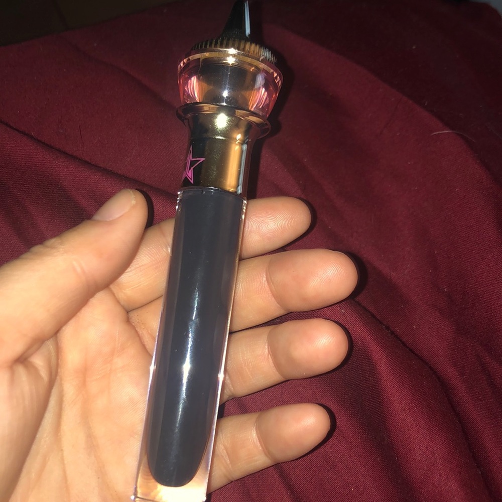 Lip gloss.